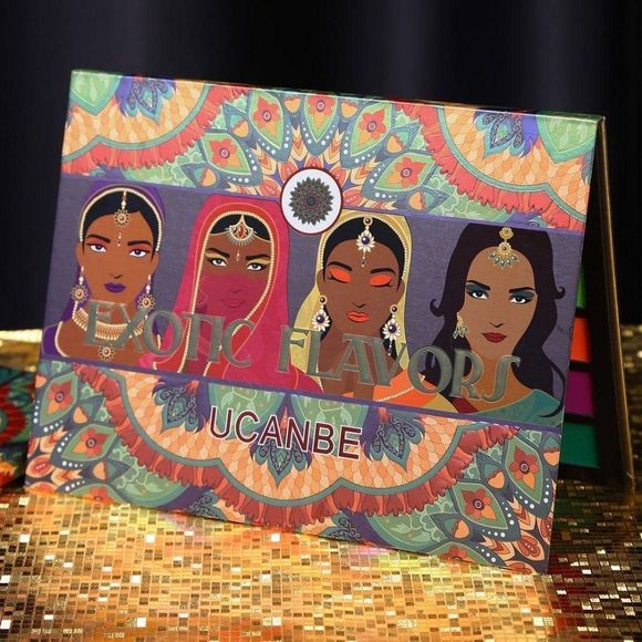 UCANBE EXOTIC FLAVORS Neon Eyeshadow Makeup Palette - Picture 5 of 7